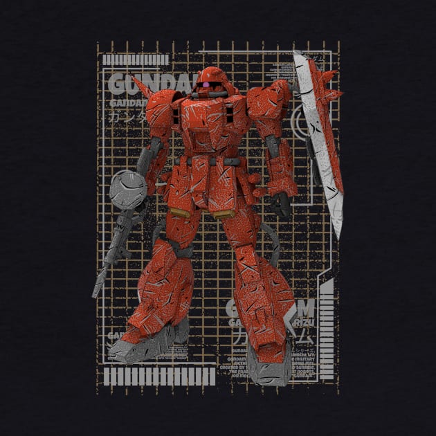 MS-06S Char's Zaku II by gblackid